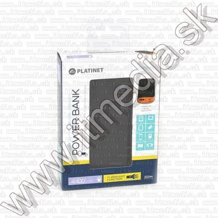 Image of Platinet Powerbank 4400mAh Fekete+Narancs (42915) (IT11094)